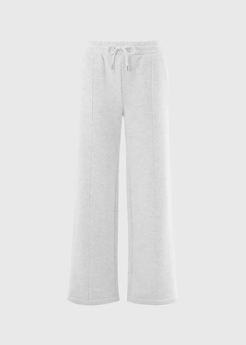 Grey Wide Leg Jogging Bottoms - S Image 4