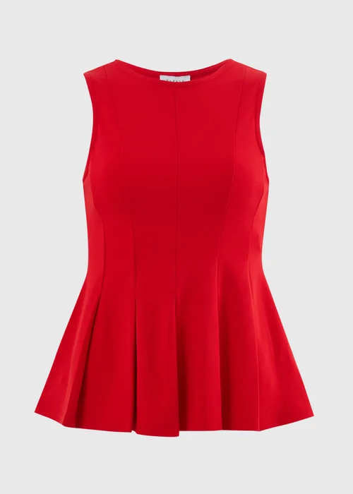 Red Fit & Flare Vest Top - 10 Image 4