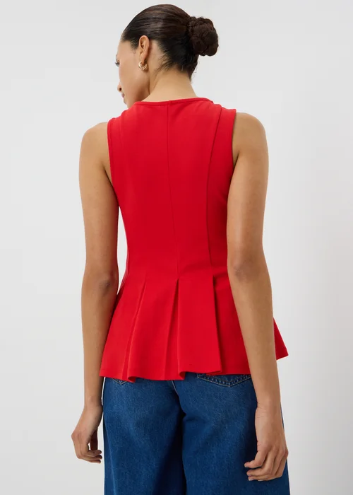 Red Fit & Flare Vest Top - 10 Image 2