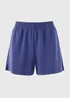 Blue Jersey Shorts - XS Image 1