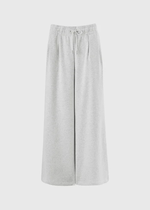 Grey Extreme Wide Leg Jogging Bottoms - L Image 4