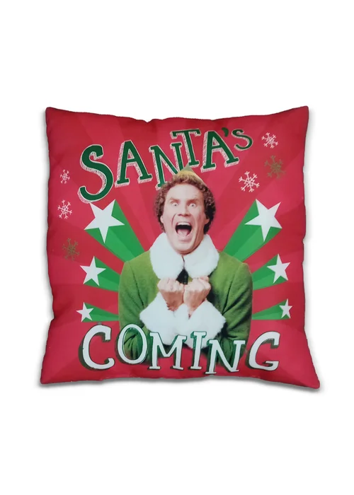 Elf Red Cushion - One Size Image 1