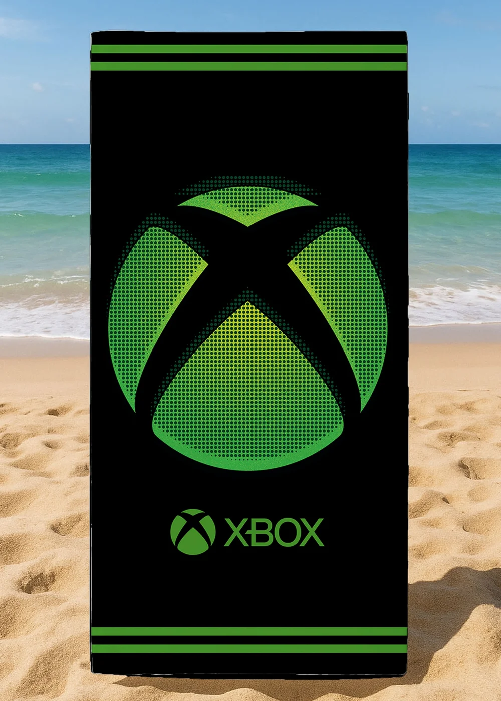 Xbox Black Towel - One Size Image 1