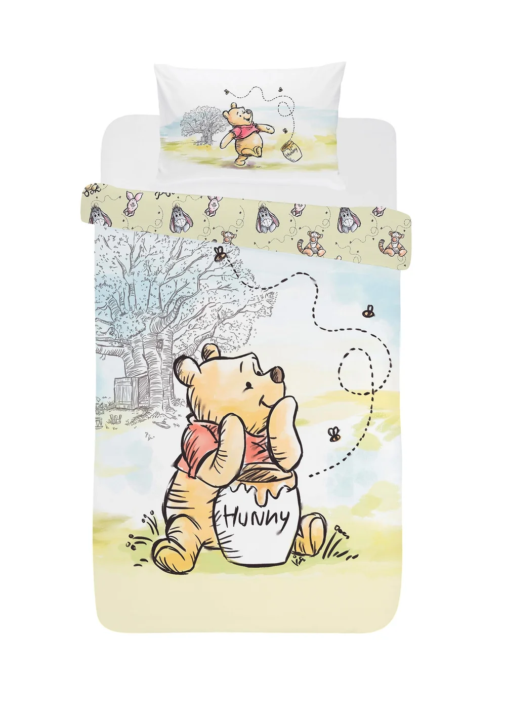 Disney's Winnie The Pooh White Duvet Set - Single Image 3