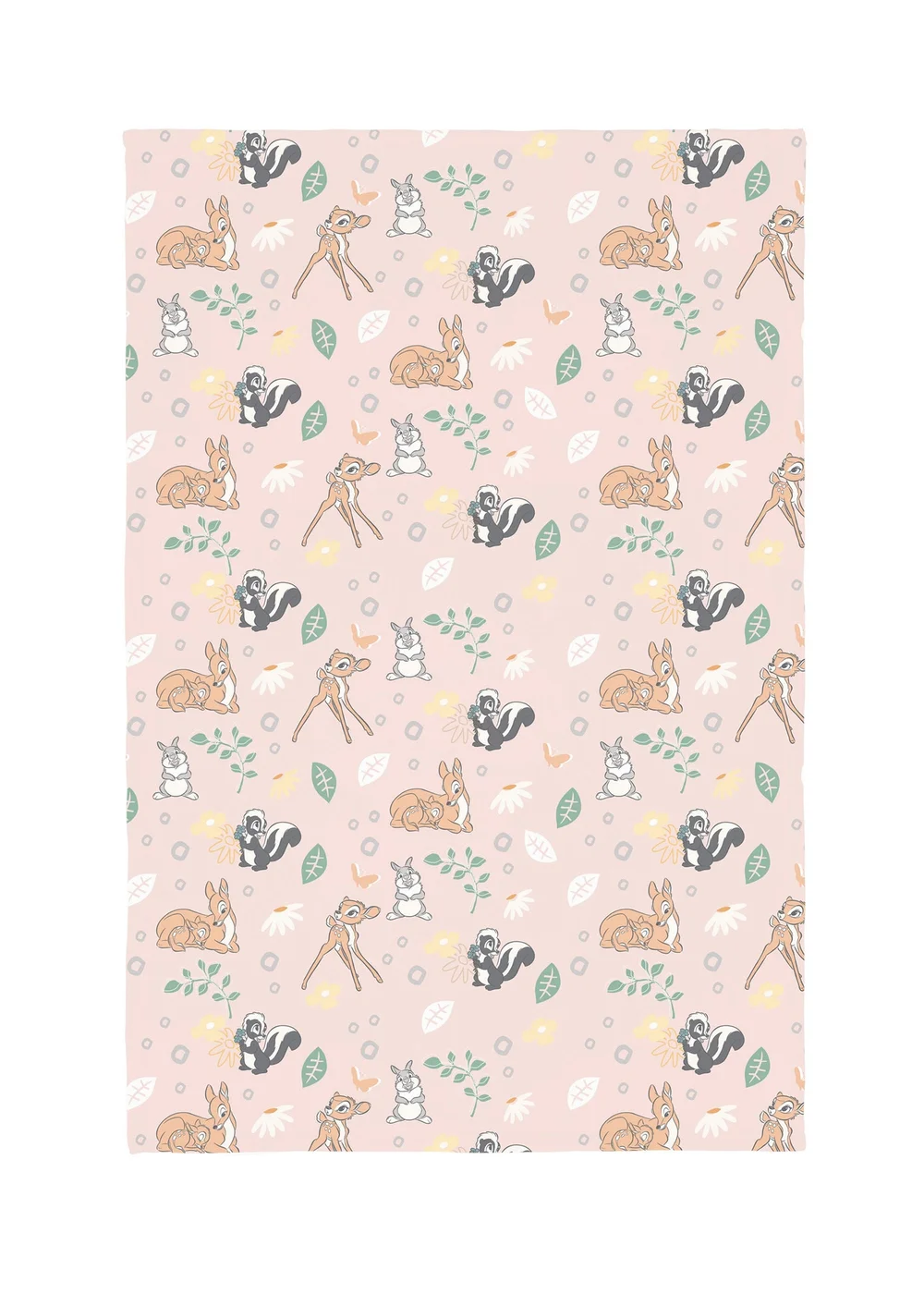 Disney's Bambi Floral Blanket - One Size Image 1