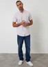 Threadbare Pink Oxford Cotton Short Sleeve Shirt - XL Image 3