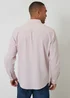 Threadbare Pale Pink Linen Blend Long Sleeve Shirt - XL Image 2