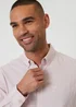 Threadbare Pale Pink Linen Blend Long Sleeve Shirt - XL Image 4