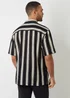 Threadbare Natural Crochet Relaxed Fit Short Sleeve Shirt - S Image 2