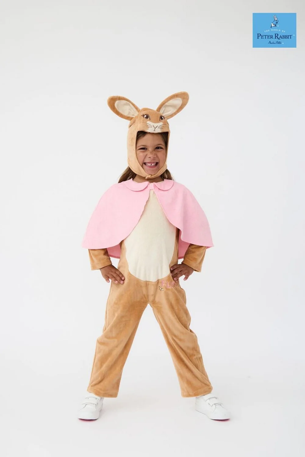 Vanilla Underground Peter Rabbit Kids Multicolour Flopsy Bunny Costume (3 - 8 Years) - 4-6 Yrs Image 1
