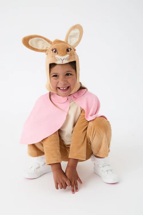 Vanilla Underground Peter Rabbit Kids Multicolour Flopsy Bunny Costume (3 - 8 Years) - 4-6 Yrs Image 2