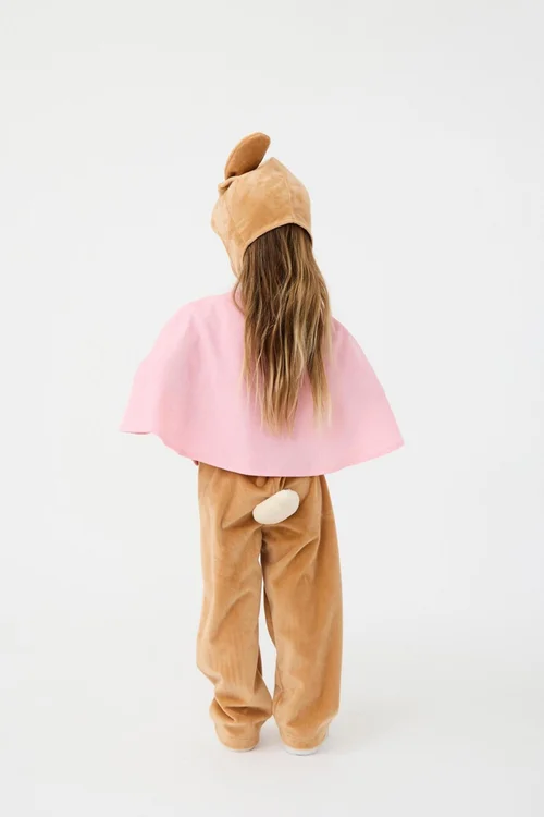 Vanilla Underground Peter Rabbit Kids Multicolour Flopsy Bunny Costume (3 - 8 Years) - 4-6 Yrs Image 4