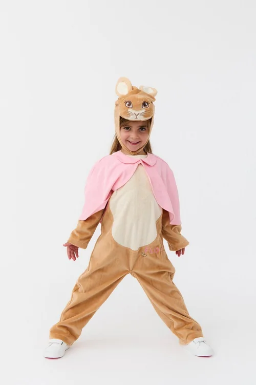 Vanilla Underground Peter Rabbit Kids Multicolour Flopsy Bunny Costume (3 - 8 Years) - 4-6 Yrs Image 3