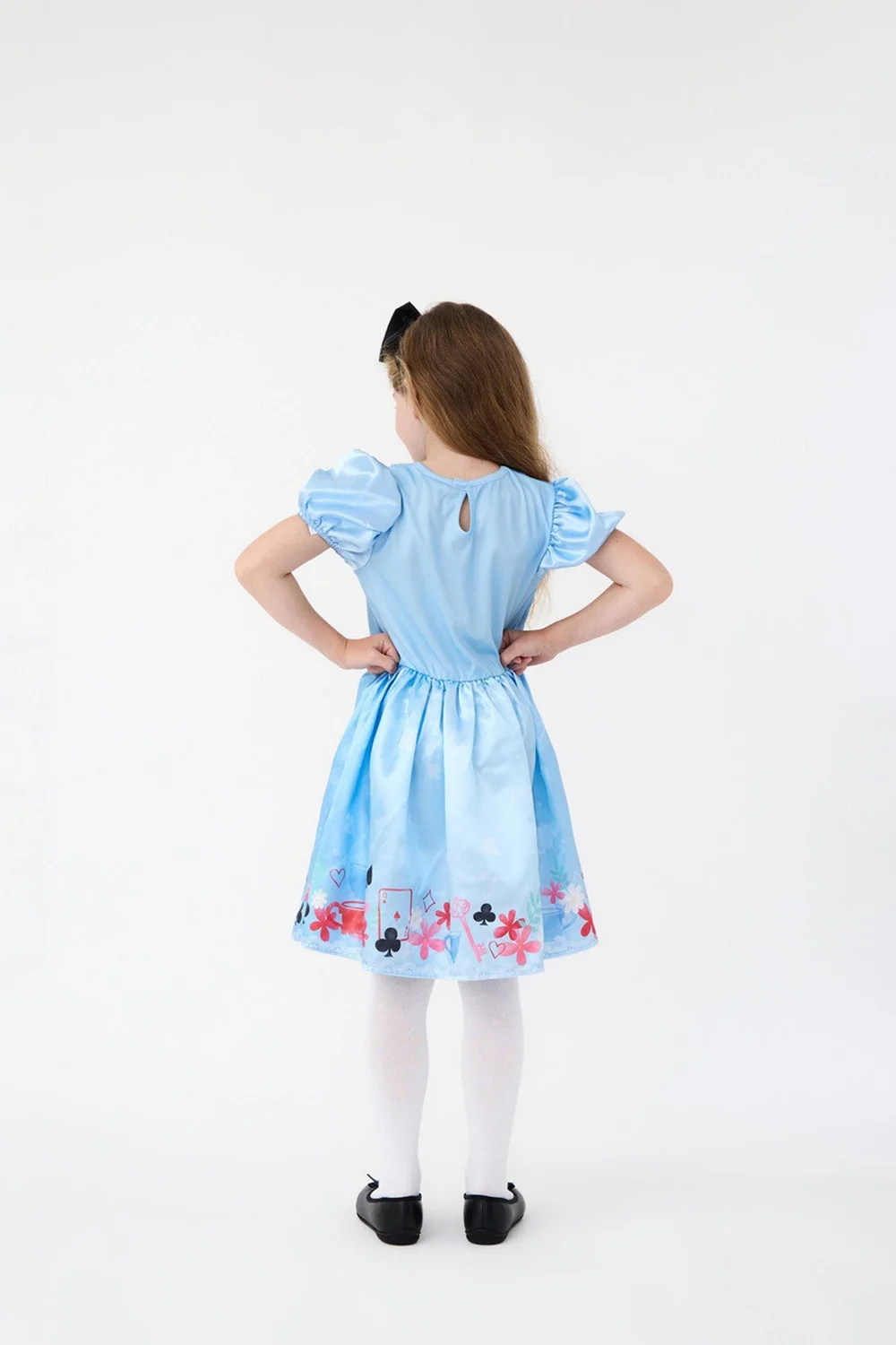 Vanilla Underground Kids Blue Wonderful Alice Costume (3-10 Years) - 4-6 Yrs Image 3