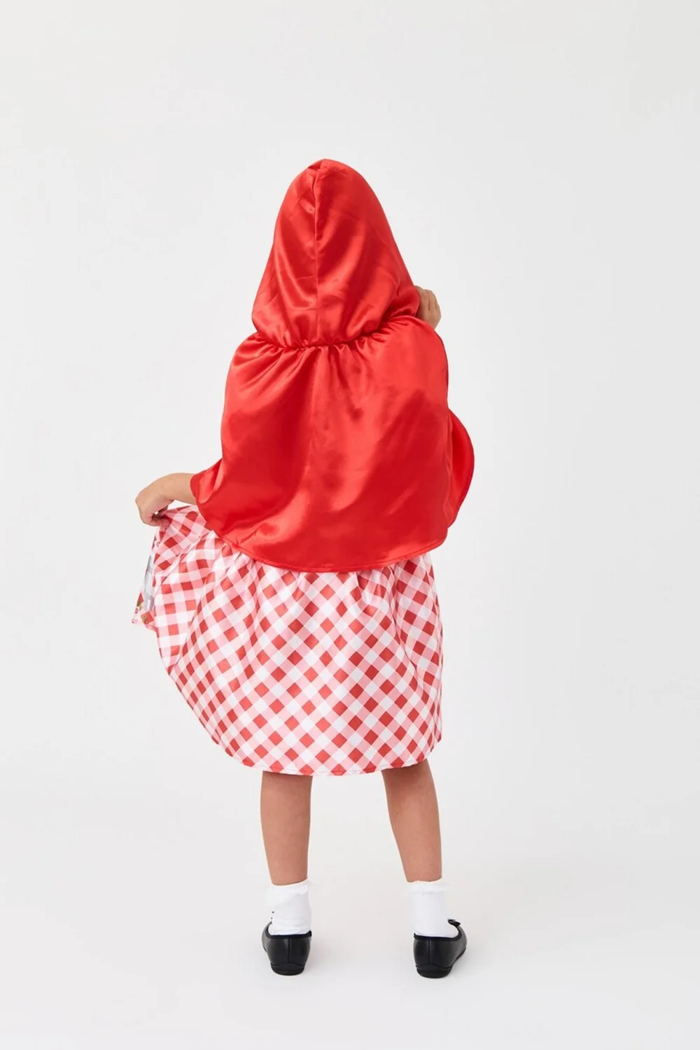 Vanilla Underground Little Red Riding Hood Kids Costume (3 - 10 Years) - 6-8 Yrs Image 3