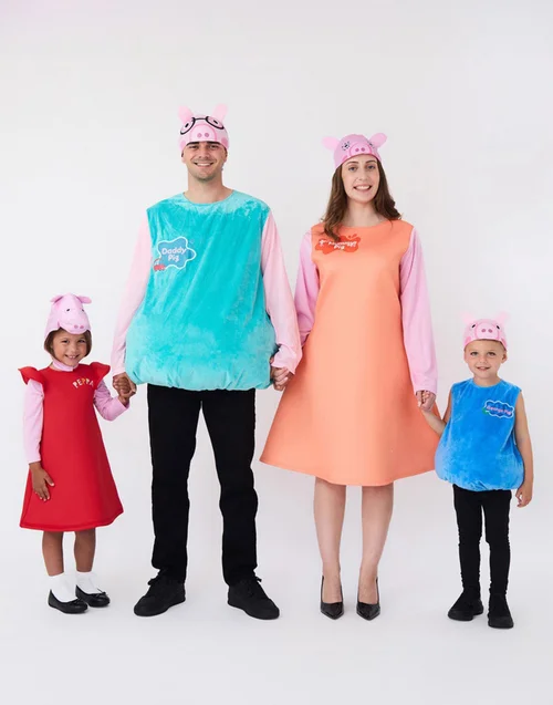 Vanilla Underground Peppa Pig Adults Orange Mummy Pig Costume - L/XL Image 5