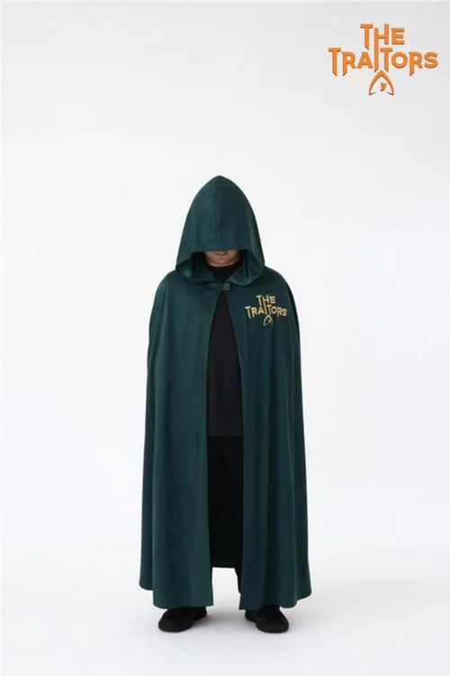 Vanilla Underground The Traitors Kids Green Cloak (8 - 12 Years) - 8-10 Yrs Image 1