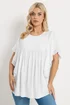 Yours Curve White Embroidered Blouse - 30-32 Image 1
