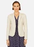 Yumi Beige Stretch Cotton Blazer - 8 Image 1