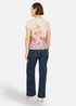 Yumi Pink Floral Border Top - 10 Image 2