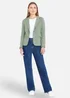 Yumi Green Stretch Cotton Blazer - 16 Image 2