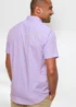 Cotton Traders Soft Iris Short Sleeve Classic Poplin Shirt - 2XL Image 3