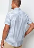 Cotton Traders Aqua Haze Short Sleeve Classic Poplin Shirt - 2XL Image 3