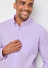 Cotton Traders Soft Iris Long Sleeve Classic Poplin Shirt - 2XL Image 3
