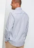 Cotton Traders Aqua Haze Long Sleeve Classic Poplin Shirt - M Image 2