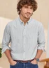 Cotton Traders Basil Signature Long Sleeve Oxford Shirt - 4XL Image 4