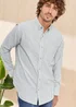 Cotton Traders Basil Signature Long Sleeve Oxford Shirt - 4XL Image 1