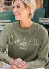 Cotton Traders Forest Green Printed Sweatshirt - 12 Image 3