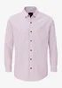 Cotton Traders Deep Rust Signature Long Sleeve Oxford Shirt - 5XL Image 4