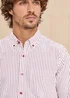 Cotton Traders Deep Rust Signature Long Sleeve Oxford Shirt - 5XL Image 3