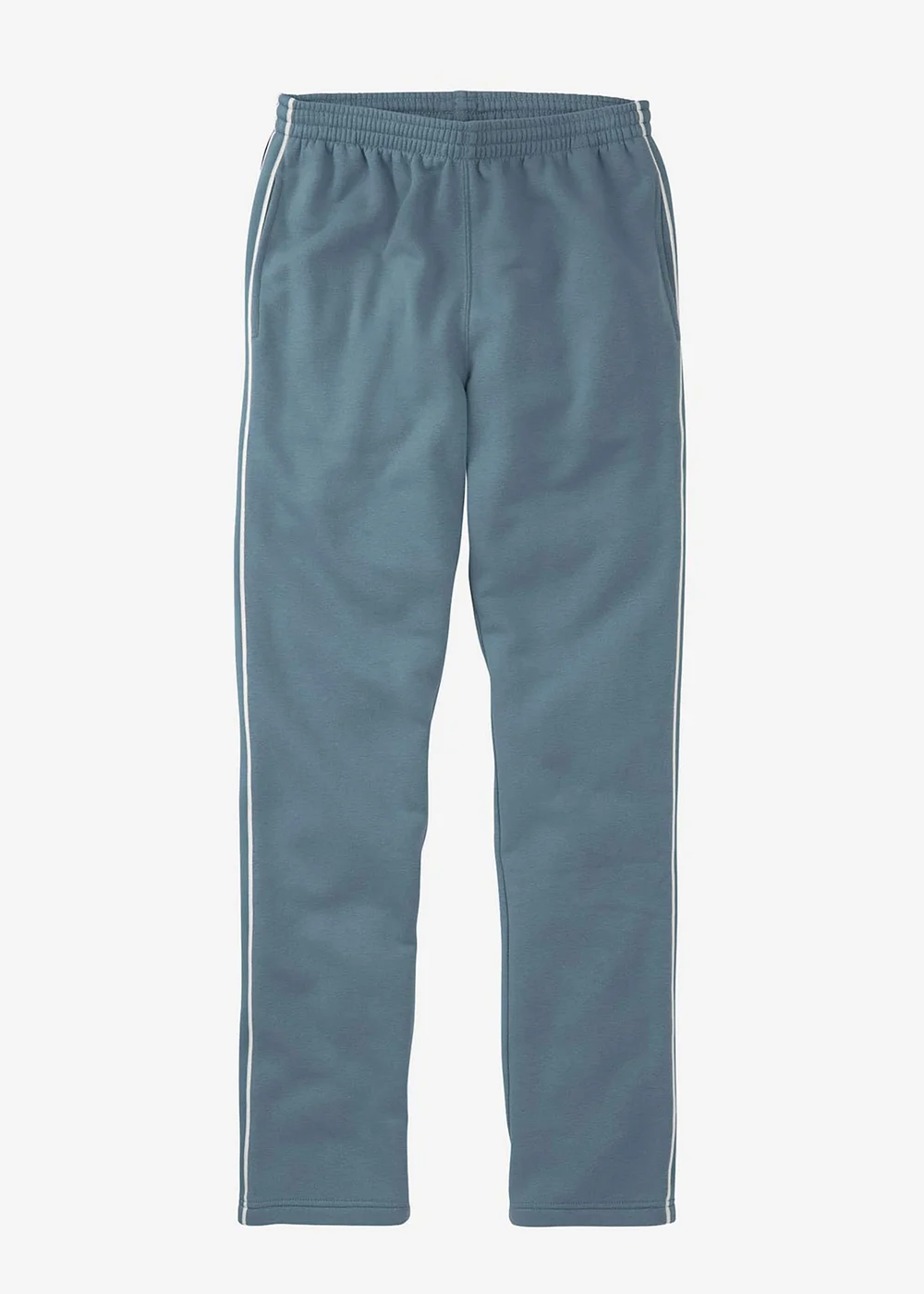 Cotton Traders Washed Aqua Side Detail Jog Pants - L/L29 Image 3
