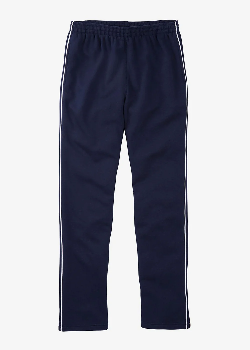 Cotton Traders Navy Side Detail Jog Pants - 3XL/L27 Image 3