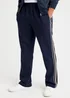 Cotton Traders Navy Side Detail Jog Pants - 3XL/L27 Image 1