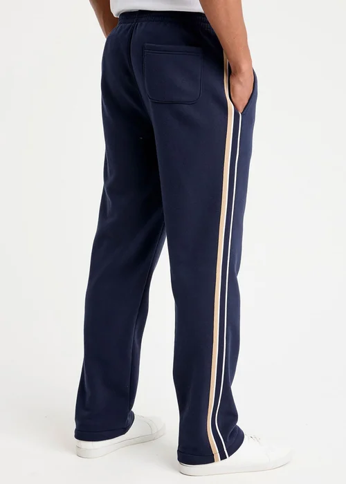Cotton Traders Navy Side Detail Jog Pants - 3XL/L27 Image 2