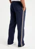 Cotton Traders Navy Side Detail Jog Pants - 3XL/L27 Image 2