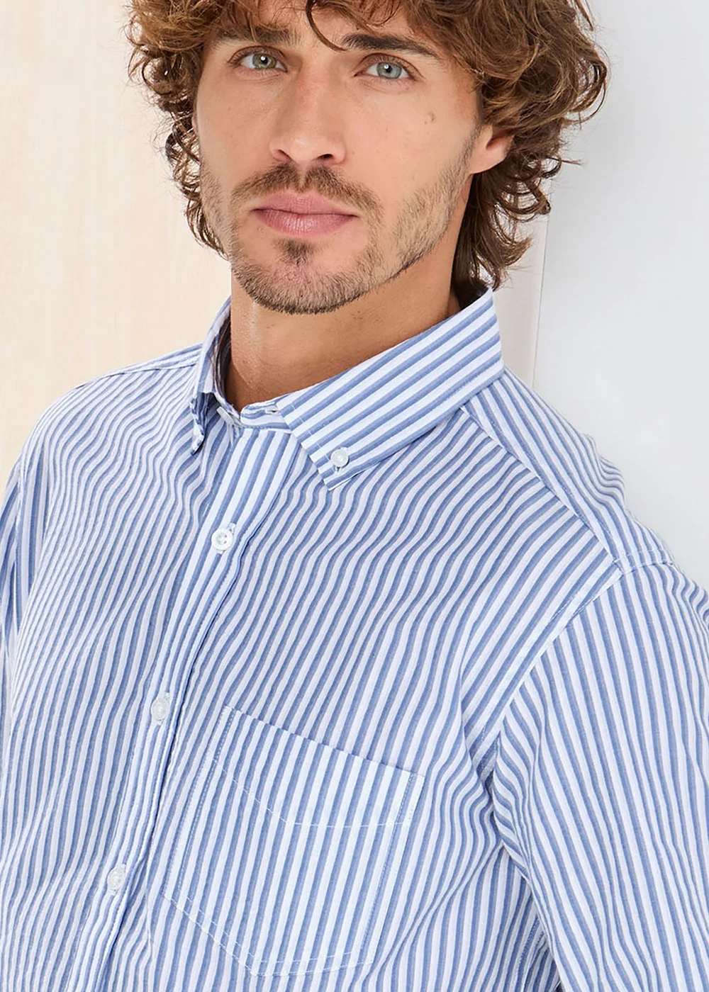 Cotton Traders Iris Signature Long Sleeve Textured Shirt - M Image 4