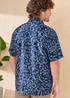 Cotton Traders Ink Signature Short Sleeve Soft Touch Print Shirt - M Image 2