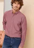 Cotton Traders Copper Russet Signature Long Sleeve Oxford Shirt - 3XL Image 1