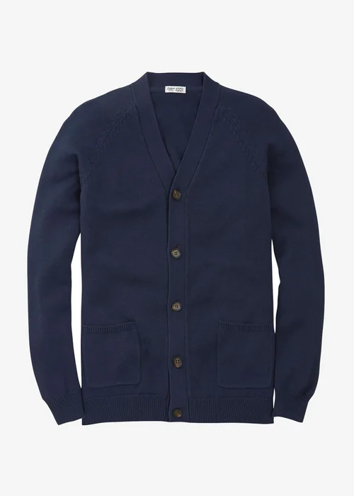 Cotton Traders Dark Sky Cotton Button Through Cardigan - 3XL Image 4