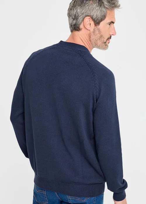 Cotton Traders Dark Sky Cotton Button Through Cardigan - 3XL Image 2