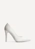 Linzi Solemate Bridal Ivory Satin Court Heels - Size 7 Image 2
