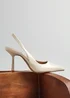 Linzi Dash Nude Faux Leather Court Heels - 4 Image 1