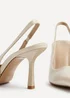 Linzi Dash Nude Faux Leather Court Heels - 4 Image 4