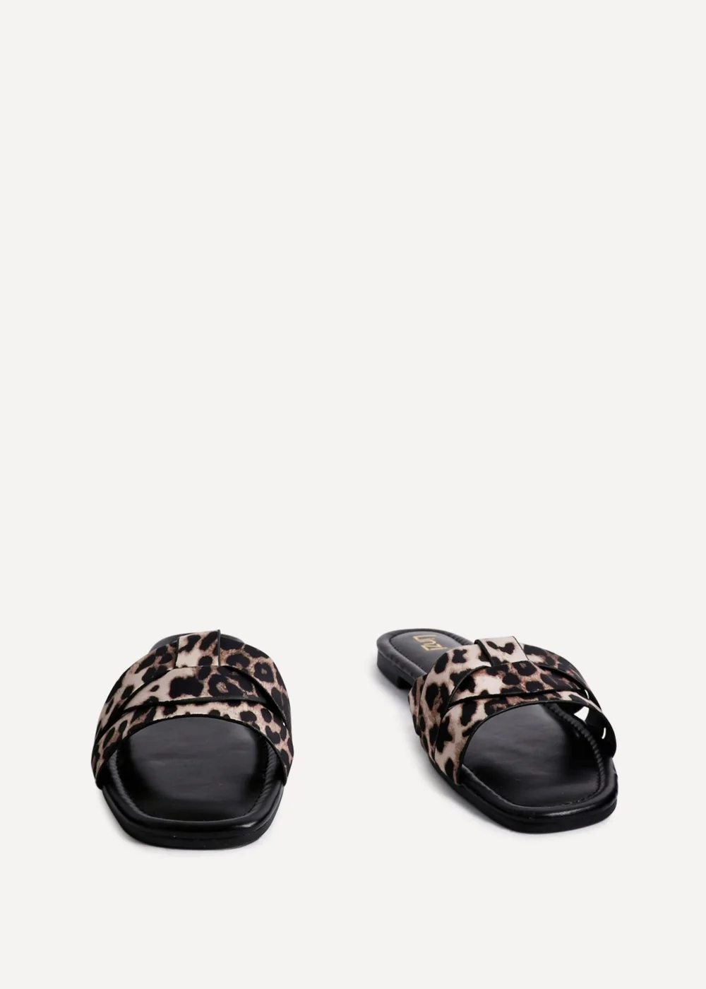 Linzi Fletcher Leopard Print Slider Sandals - 4 Image 3