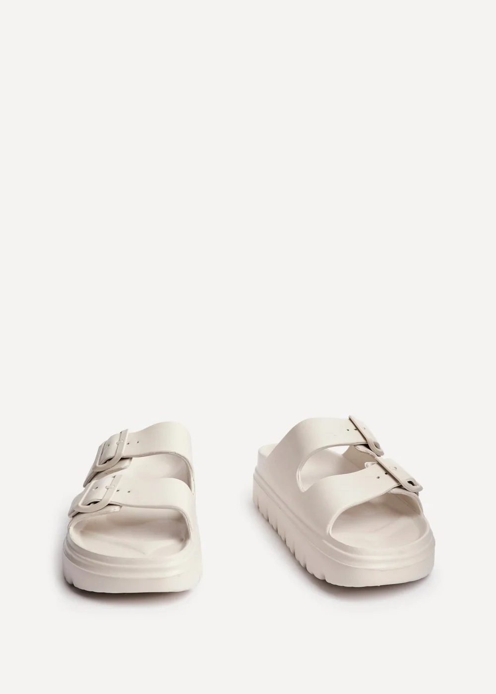 Linzi Sirocco Nude Platform Slider Sandals - Size 7 Image 3