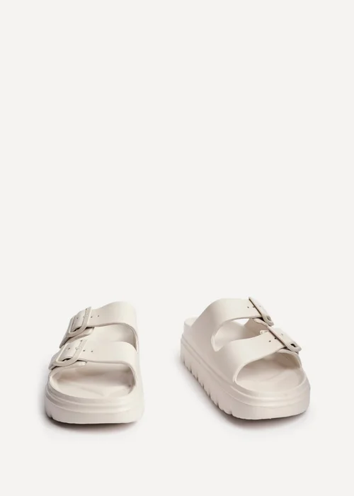 Linzi Sirocco Nude Platform Slider Sandals - Size 7 Image 3